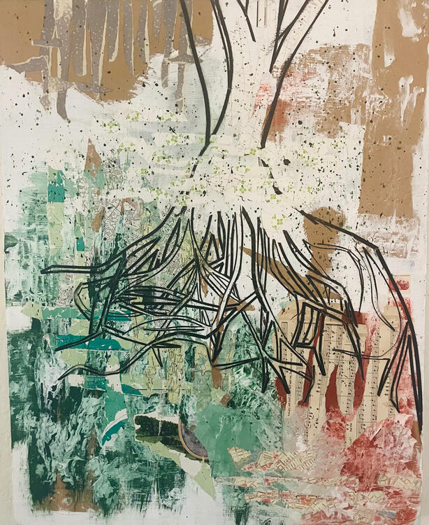 Fossils // 24 x 36