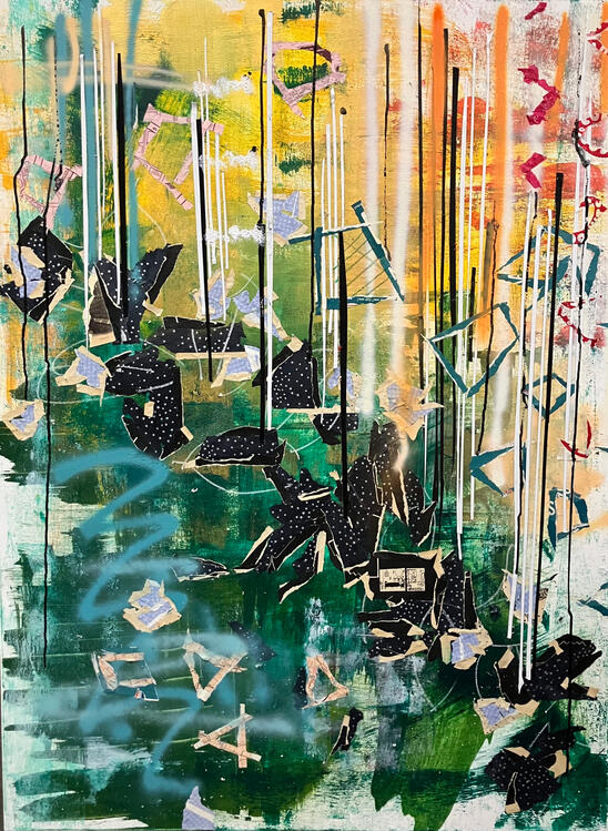Ruben's Hedge // 24 x 36